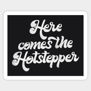 Here Comes The Hotstepper Sticker